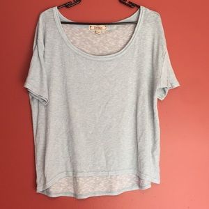 Lightweight, super soft baby blue sweater